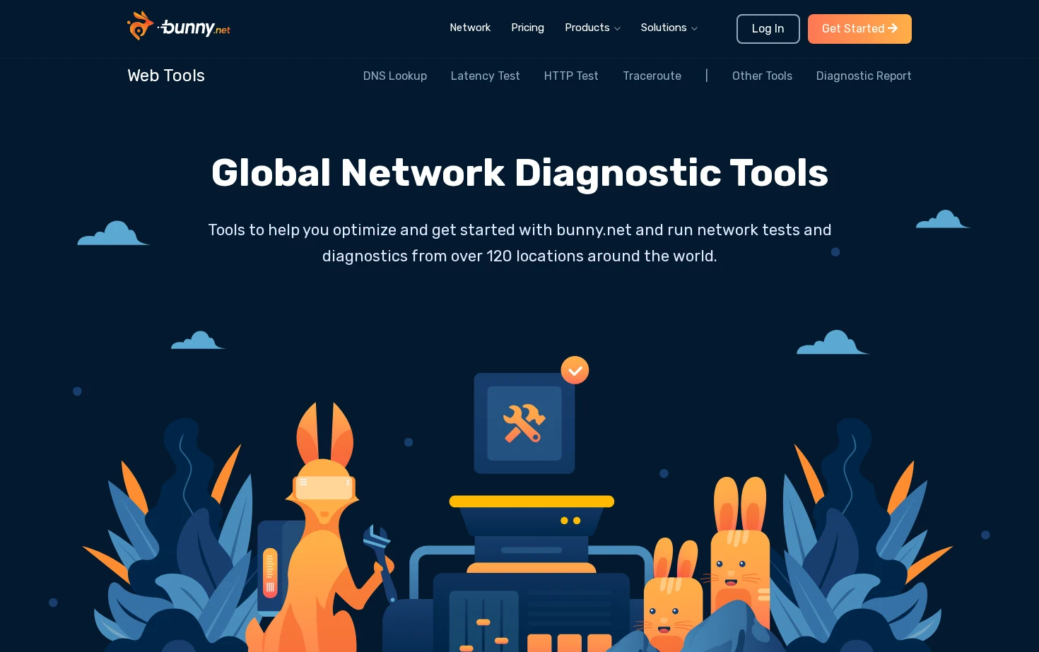 Bunny Tools 页面快照